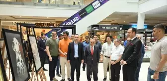 Manavgat'ta Hükümlülerin Sanat Sergisi Açıldı
