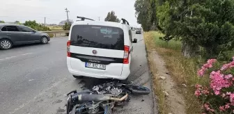 Antalya'da Motosiklet Kazası: Sürücü Yaralandı
