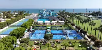 Antalya'da Uluslararası Padel Turnuvası Tamamlandı