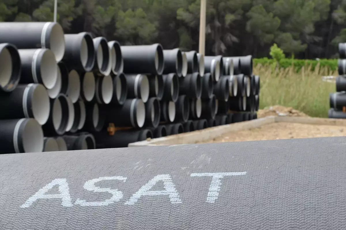 Antalya'da İçme Suyu Hattı Projesi Başlatıldı