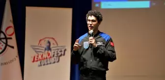 Astronot Tuva Cihangir Atasever, Osmaniye'de öğrencilerle buluştu