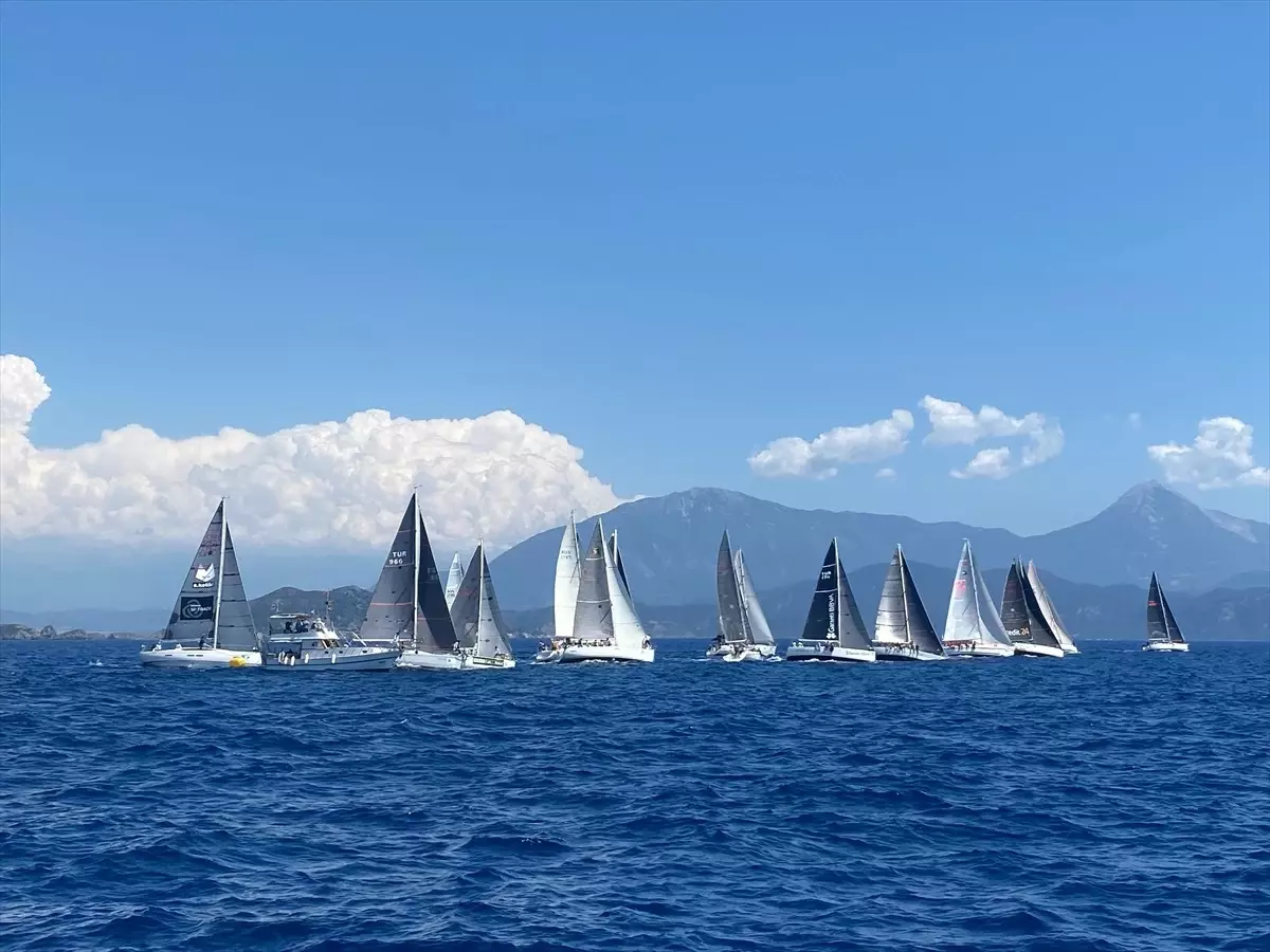 Fethiye'de Atatürk'ü Anma Gençlik Kupası Yelken Yarışları Tamamlandı