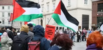 Viyana'da Filistin Destekçileri Nekbe'yi Protesto Etti
