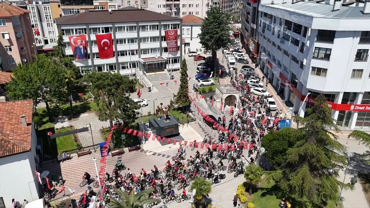 Bafra'da 19 Mayıs Bisiklet Turu Düzenlendi
