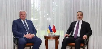 Hakan Fidan ve Andrii Sybiha'dan Barış Görüşmesi