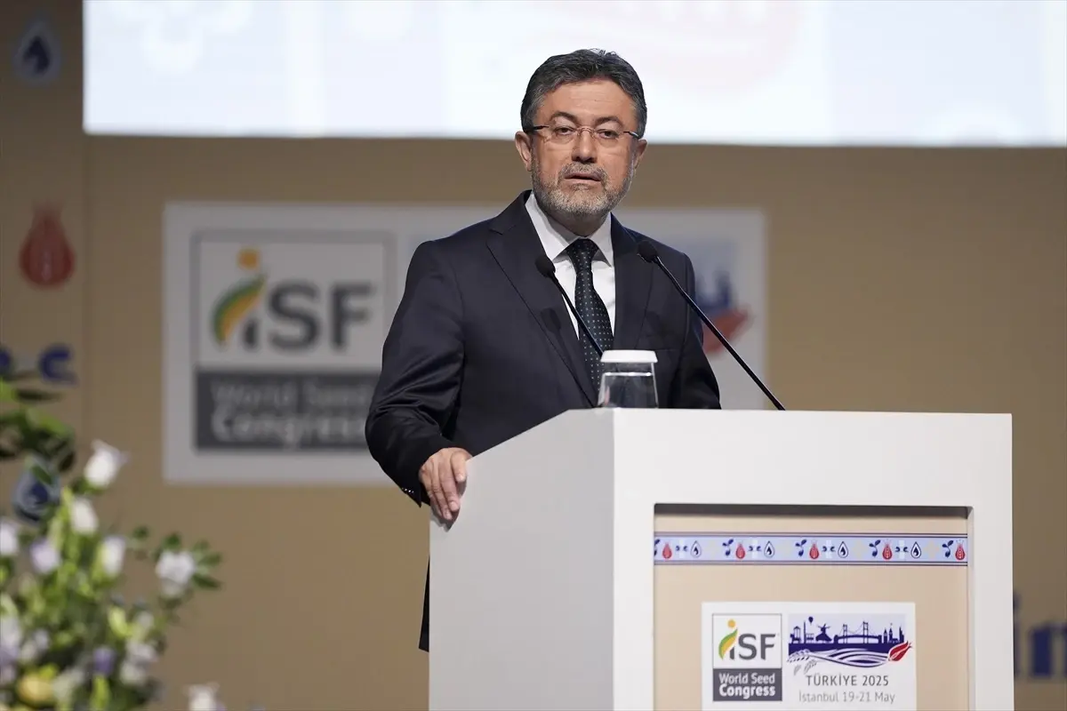 Bakan Yumaklı, Dünya Tohumculuk Kongresi'nde konuştu Açıklaması