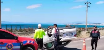 Ayvalık'ta Zincirleme Trafik Kazası: 4 Yaralı