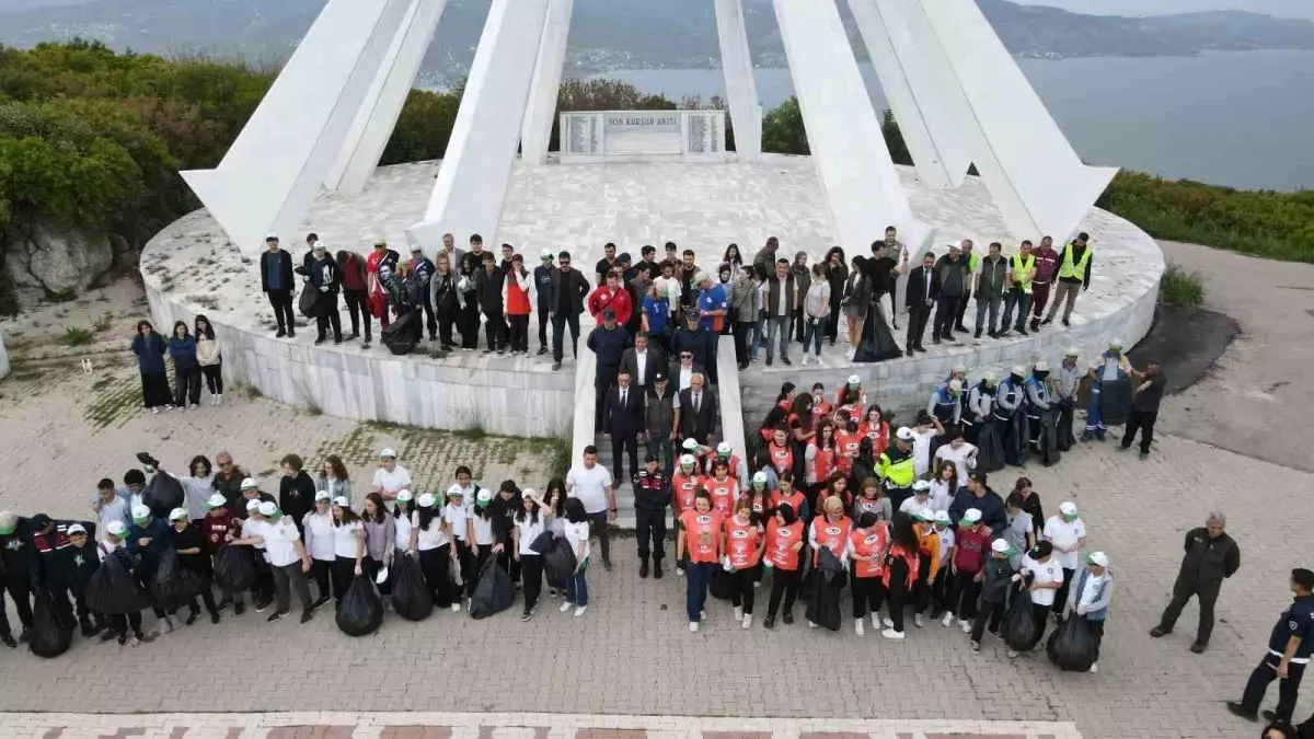 Bandırma'da 'Orman Benim' Etkinliği ile Orman Temizliği Yapıldı