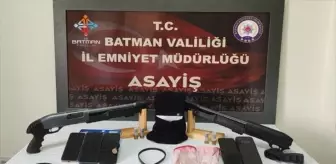 Batman'da Silahlı Suç Örgütüne Operasyon: 10 Gözaltı, 9 Tutuklama