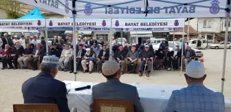 Bayat'ta 38 Kişilik Hac Kafilesi Uğurlandı