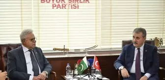 Mustafa Destici, Pakistan Büyükelçisi ile Kardeşlik Vurgusu Yaptı