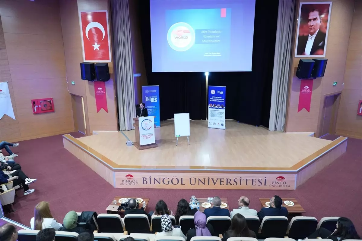 Bingöl'de Afetlere Karşı Psikolojik Dayanıklılık Çalıştayı yapıldı
