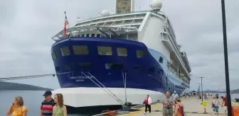 Marella Discovery 2 Kruvaziyeri Bodrum'a Demir Attı