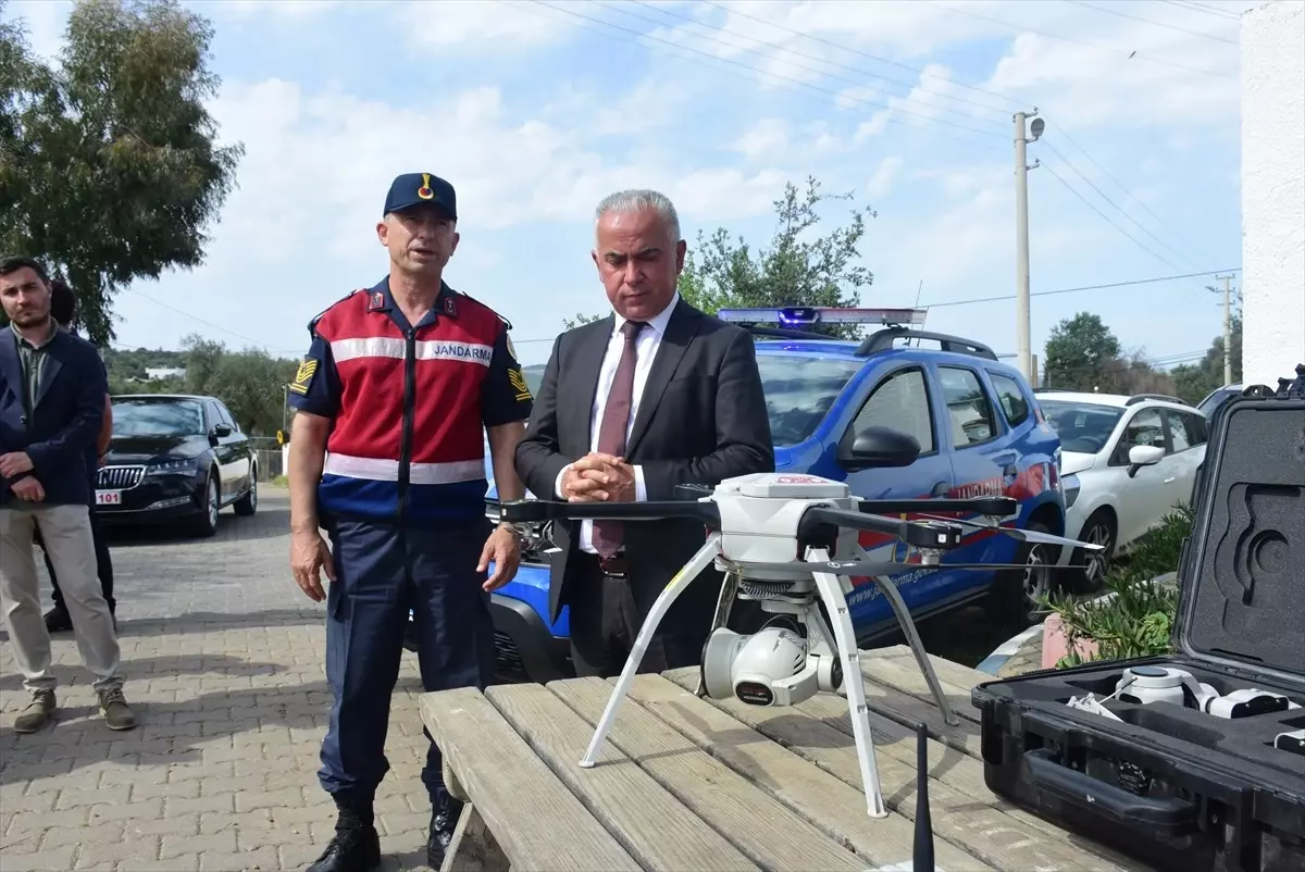 Bodrum'da Orman Yangınlarına Karşı Havadan Denetim Artırıldı