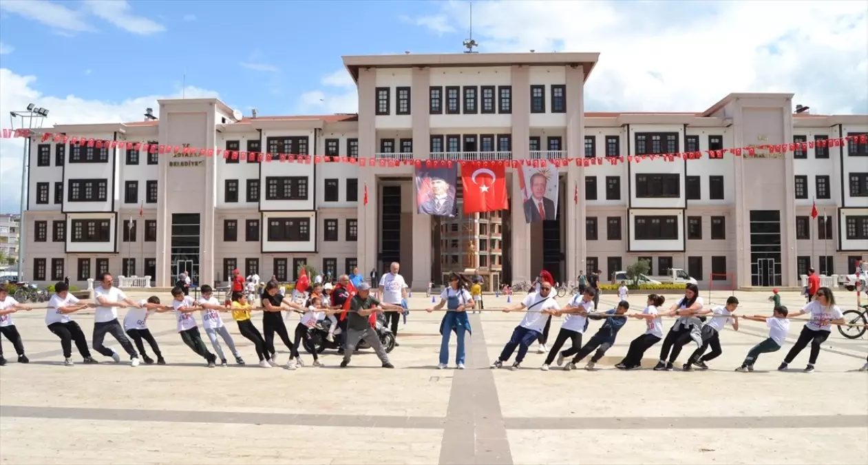 Boyabat'ta Gençlik Haftası Spor Festivali Yapıldı