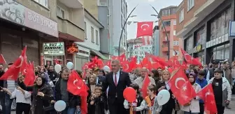 Bulancak'ta 19 Mayıs Bayramı Yürüyüşü