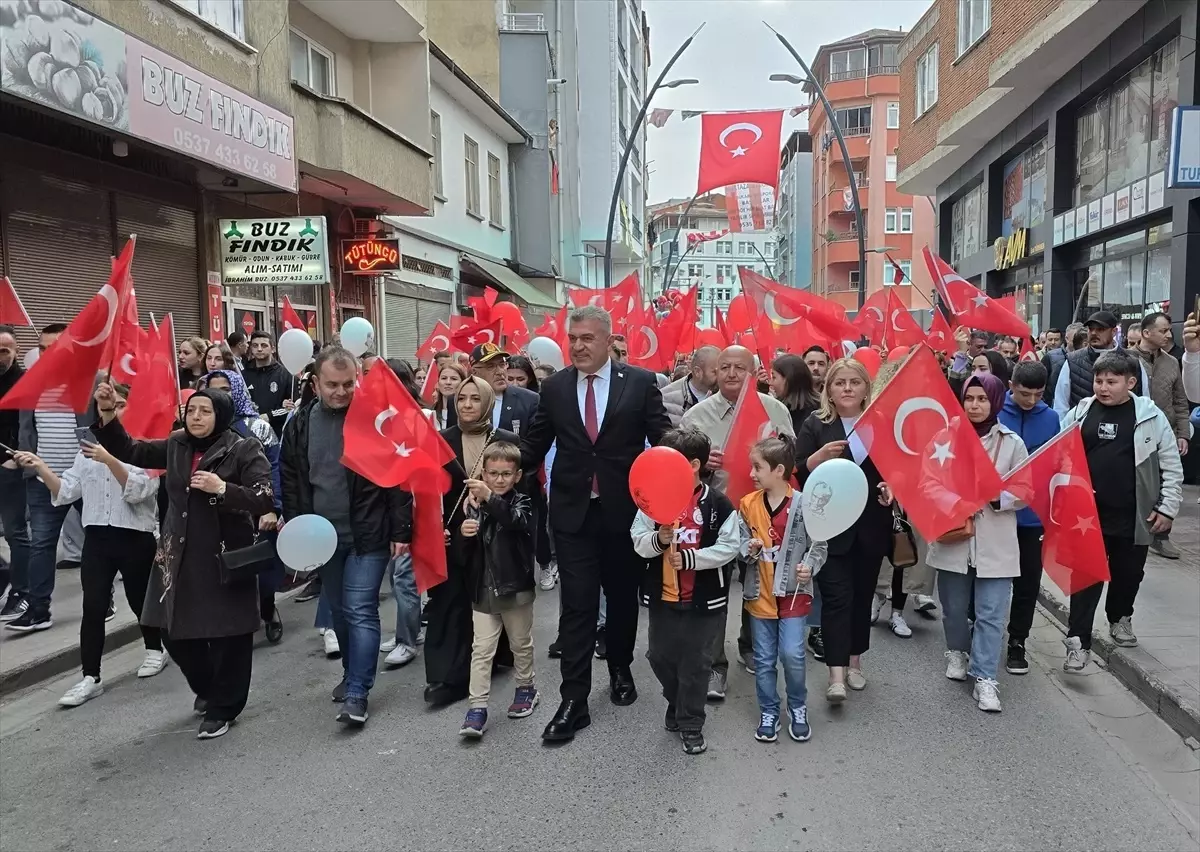 Bulancak'ta 19 Mayıs Bayramı Yürüyüşü