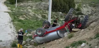Burdur'da Traktör Kazası: 1 Ölü