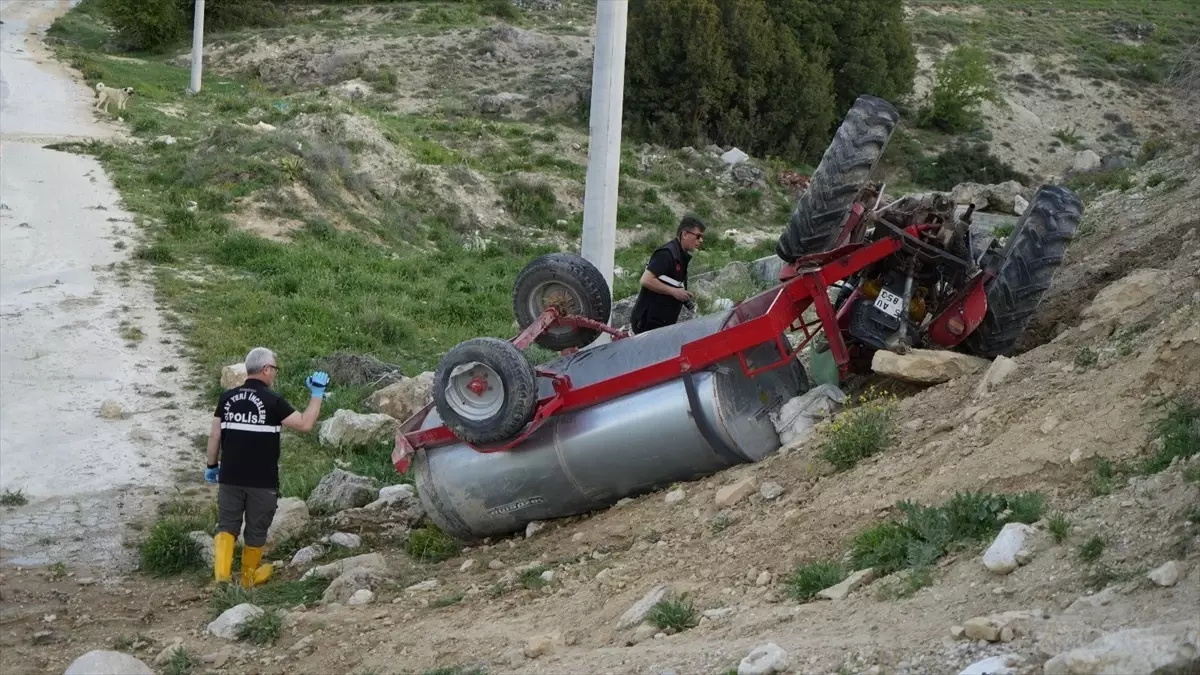 Burdur'da Traktör Kazası: 1 Ölü