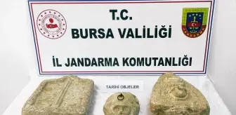Bursa'da Tarihi Eser Kaçakçılığı: 3 Obje Ele Geçirildi