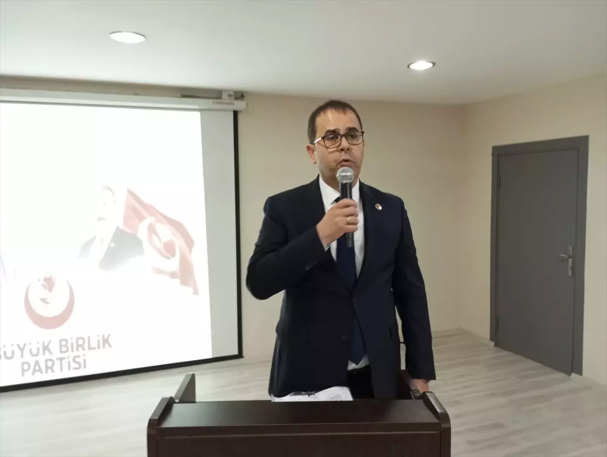 Büyük Birlik Partisi Çarşamba İlçe Başkanlığı 4. Olağan Kongresi yapıldı