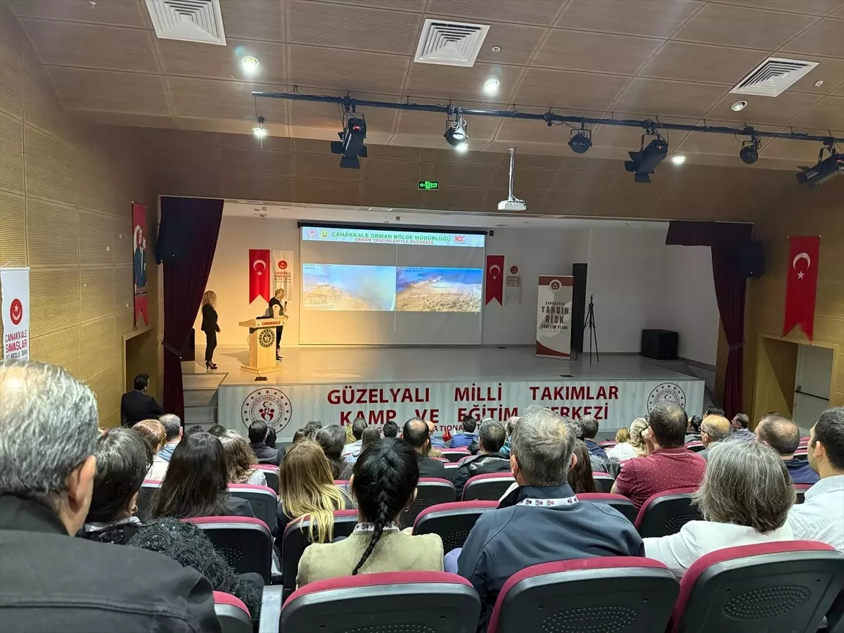 Çanakkale'de Yangın Risk Yönetimi Çalıştayı Düzenlendi