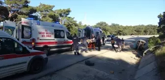 Çanakkale'de Trafik Kazası: 2 Yaralı