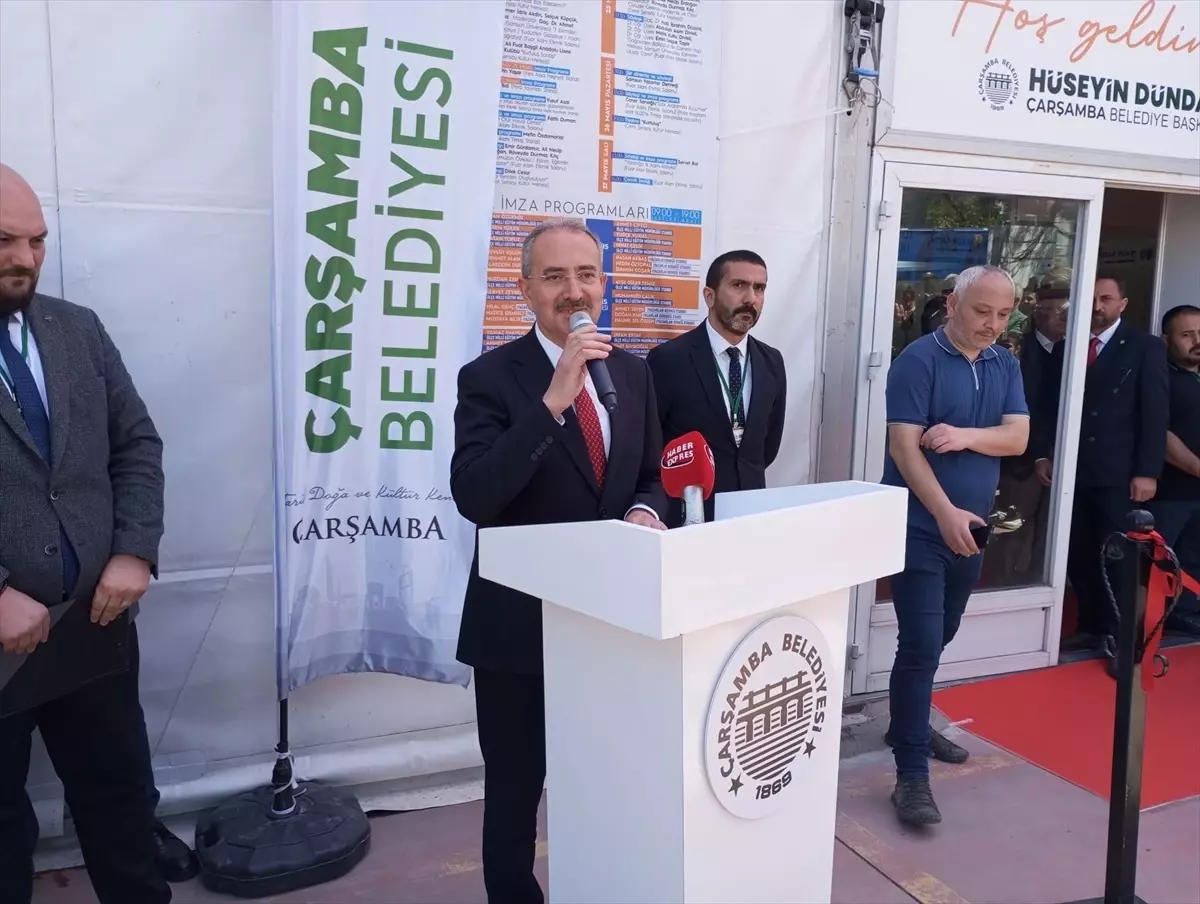 7. Çarşamba Kitap Fuarı Açıldı