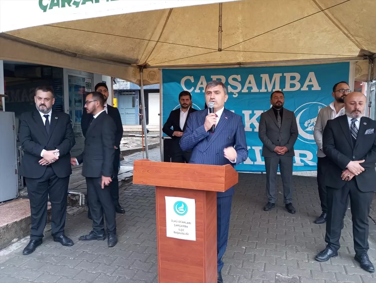 Çarşamba Ülkü Ocakları'nın Yeni Hizmet Binası Açıldı