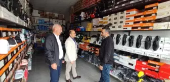 Kaymakam Ali Cemal Altınöz, Çelikhan'daki Esnafı Ziyaret Etti