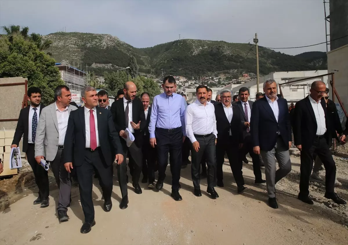 Çevre, Şehircilik ve İklim Değişikliği Bakanı Kurum, Hatay'da konuştu Açıklaması