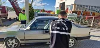 Çorum'da Drift Atan Çalıntı Araçla Yakalanan 4 Genç Gözaltına Alındı