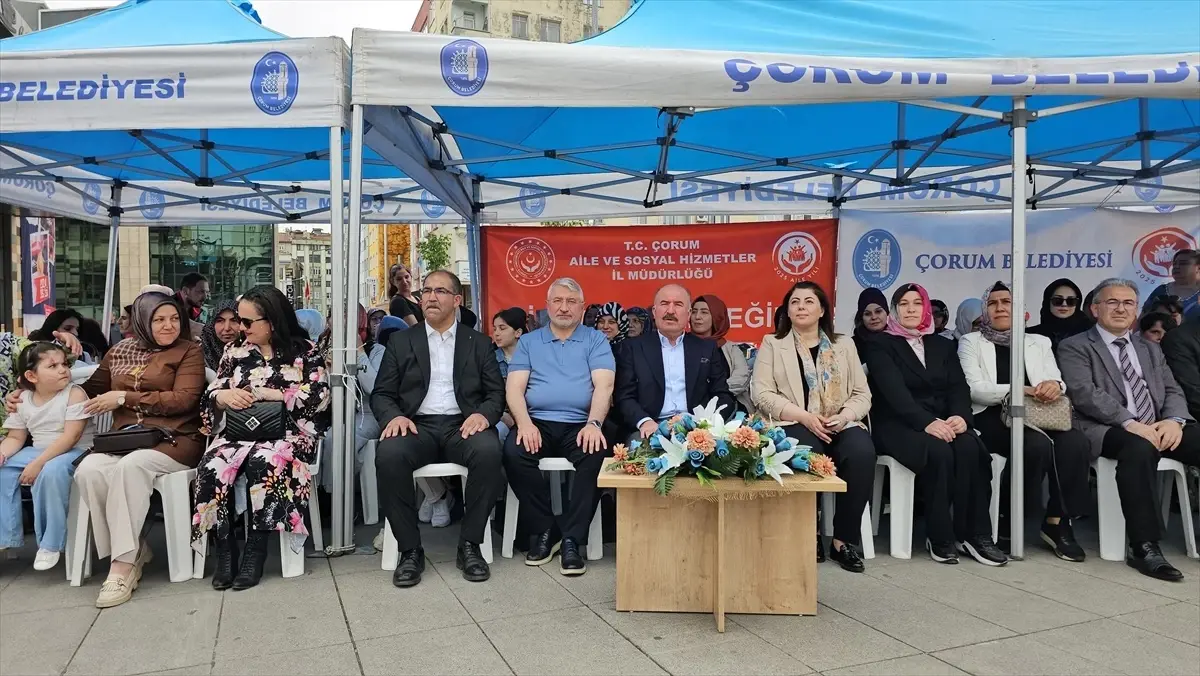 Çorum'da 'Ailemiz, Geleceğimiz' Temalı Festival Düzenlendi