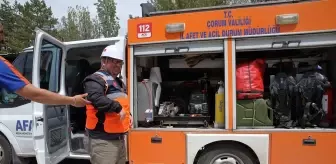 Çorum'da Engellilere Arama Kurtarma Eğitimi