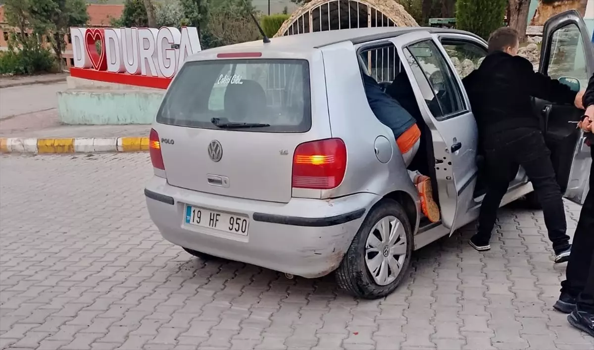 Çorum'da Otomobil Kazasında 1 Yaralı