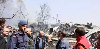Çorum'da Yangın Faciası: 3 Ev Kül Oldu