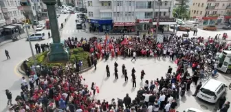 Çubuk'ta Gençlik Haftası Etkinlikleri Kapsamında Yürüyüş Düzenlendi