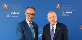 Cumhurbaşkanı Erdoğan, Almanya Başbakanı Merz'i kabul etti