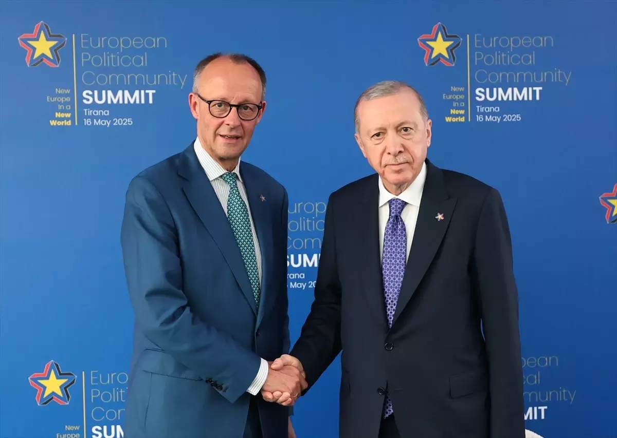 Cumhurbaşkanı Erdoğan, Almanya Başbakanı Merz'i kabul etti