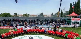 Manavgat'ta Yağlı Güreş Heyecanı Devam Ediyor