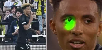 Derbide Gedson Fernandes'e tutulan lazerin bedeli ağır oldu