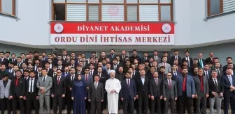 Diyanet İşleri Başkanı Ali Erbaş Ordu Dini İhtisas Merkezini Ziyaret Etti
