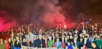 Düzce'de Gençlik Haftası Kortej Yürüyüşü Düzenlendi