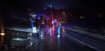 Düzce'de Silobas ile Otomobil Çarpıştı: 1 Yaralı