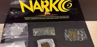 Düzce'de Uyuşturucu Operasyonunda 2 Zanlı Tutuklandı