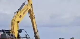 İpsala'da Sulama İçin Meriç Nehri'ne Set Yapıldı