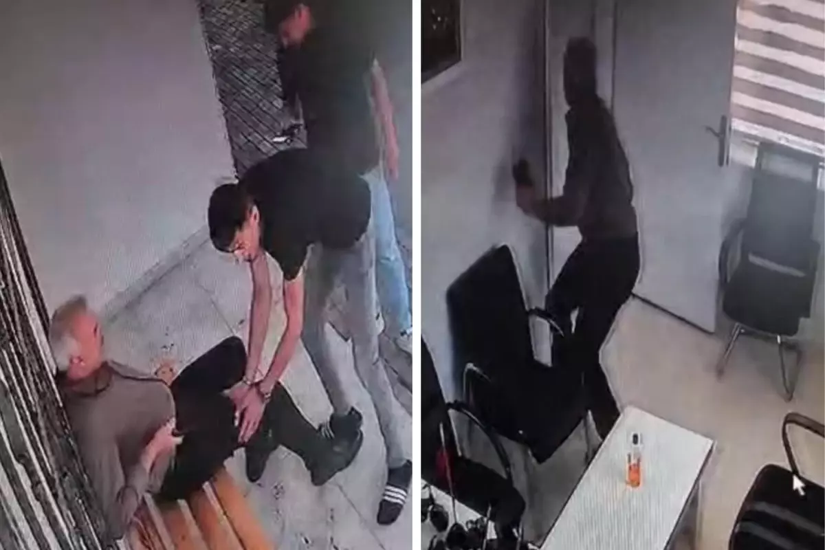 Elazığ'da muhtara silahlı saldırı! O anlar kameralarda
