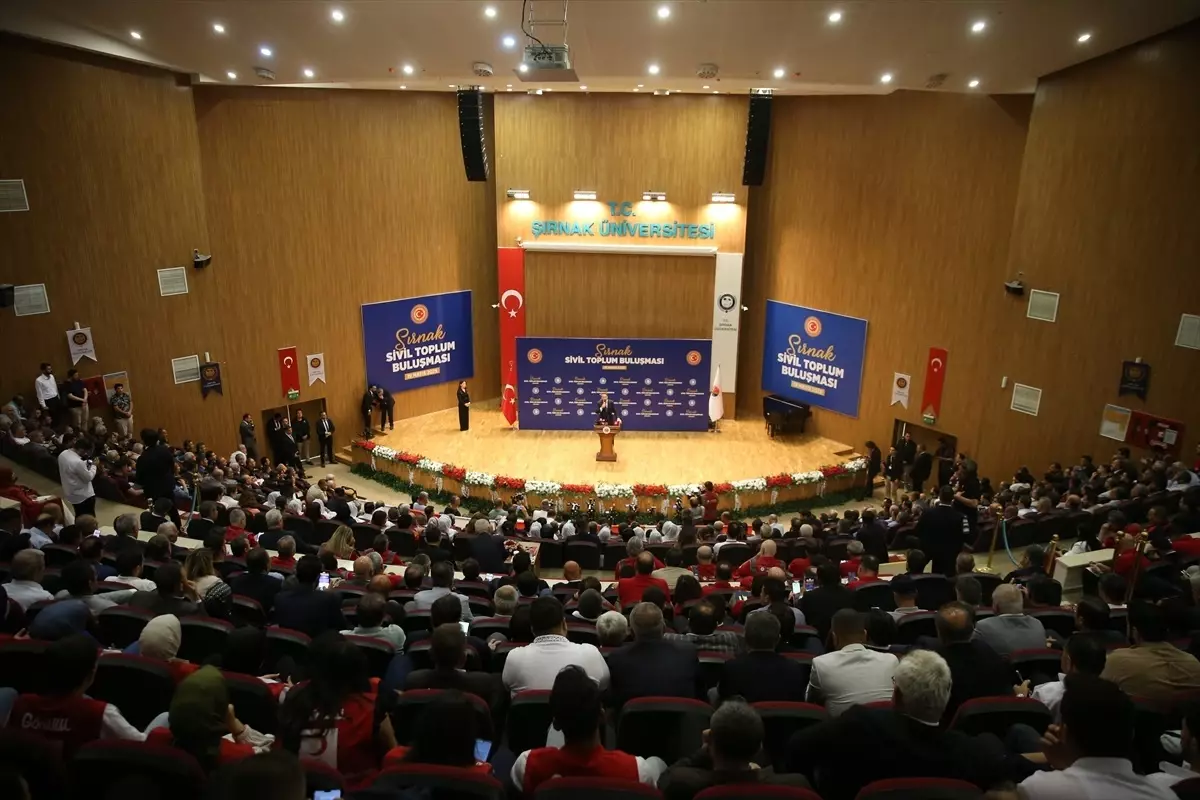Enerji ve Tabii Kaynaklar Bakanı Bayraktar, 'Şırnak Sivil Toplum Buluşması' programında konuştu Açıklaması