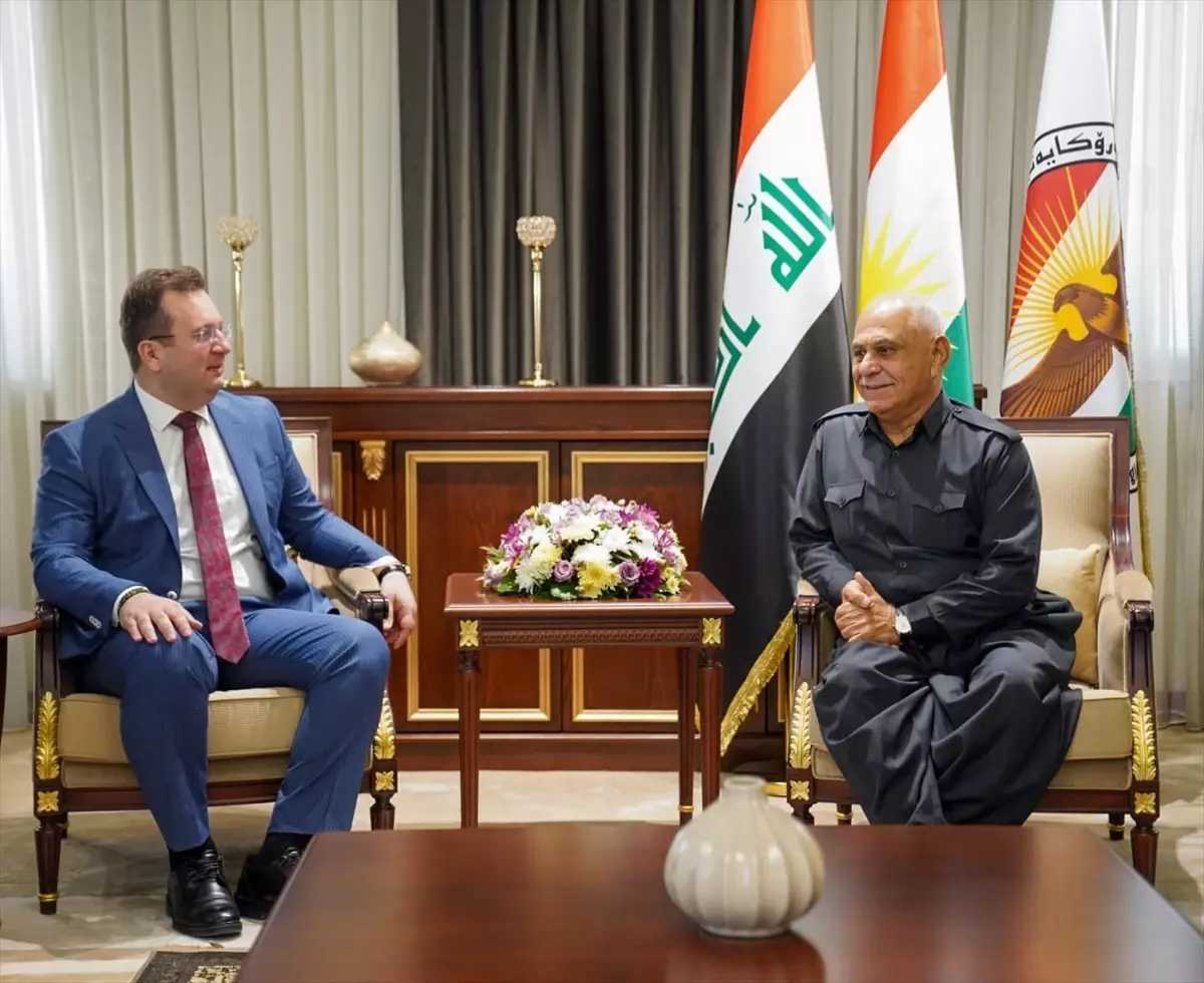 Türkiye'nin Erbil Başkonsolosu IKBY Başkan Yardımcısı ile Görüşme Gerçekleştirdi
