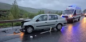 Erzincan'da Otomobil Kazası: 4 Yaralı